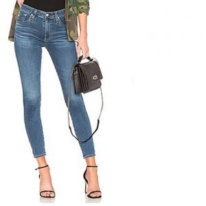 NWT AG Adriano Goldschmied High-Rise Farrah Skinny Ankle